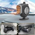 thumbnail image 2 of Calentador de coche portátil de 12 V/24 V, 150 W, con ventilador y descongelador automático., 2 of 5