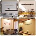 thumbnail image 2 of Billuyoard 2 unids/set espada montaje en pared gancho de 1 nivel tamaño compacto función práctica soporte para Katana estante para armas Almacenamiento y organización del hogar, 2 of 6