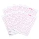 thumbnail image 2 of Eyelash Extensión Papel Parches Pestañas Mapeo Pegatinas Autoadhesivo Eye Pajas Pads Maquillaje Herramientas Belleza Utensilios 10 hojas Inevent CE001545-00, 2 of 7