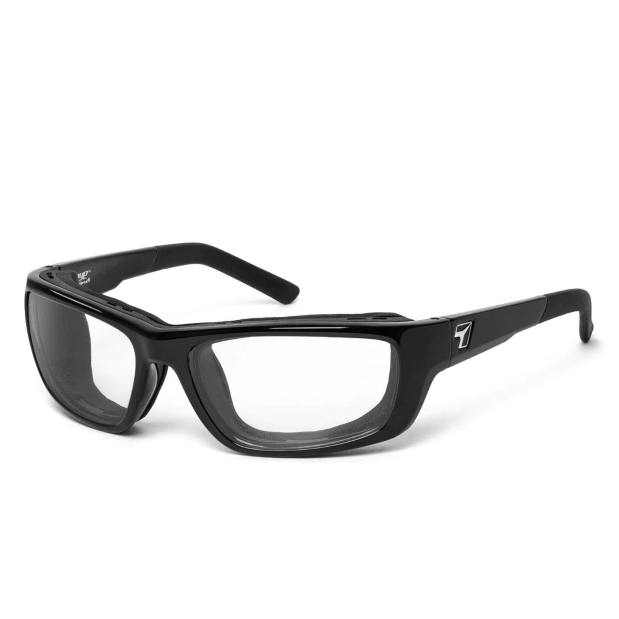 Panoptx Black Sunglasses for bike or motorcycles rides unisex 7EYE By PANOPTX Black Plastic Motorcycle Riding Wind Stopper  main image 2