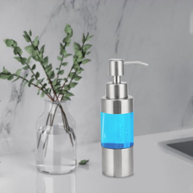 Botellas De Jabón, Dispensador De Jabón Transparente ABS Ligero, Para Baño, Cocina, Uso Doméstico