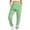 Green, variant on Xixinqiwan Women Baggy Sweatpants Casual Floral Printed Sweat Pant Elacstic Waist Tapered Women Pants Running Joggers