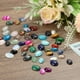 thumbnail image 5 of Cuentas de Piedra Ovalada Unique Bargains Ágata 18mm x 13mm Plano Espalda Cristal Claro Verde 7uds, 5 of 7
