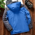 thumbnail image 7 of Ski Jacket Men Waterproof Winter Coats Fleece Lined Parka Snow Jackets with Zipper Pocket Detachable Hood Outwear Warm Coat Blue XXL, 7 of 7