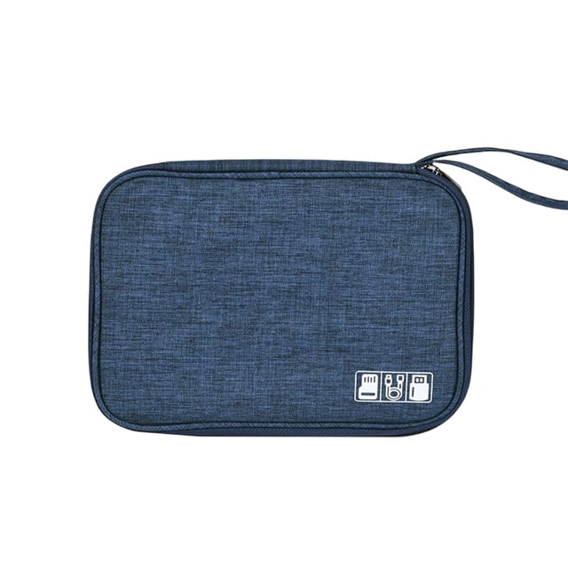 Estuche para cable de carga Seitruly Bolsa de transporte Azul oscuro