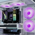 thumbnail image 6 of Vetroo SA-140 White 140mm Addressable RGB & PWM Motherboard Sync Computer PC Cooling Fans, 1 Count, 6 of 7