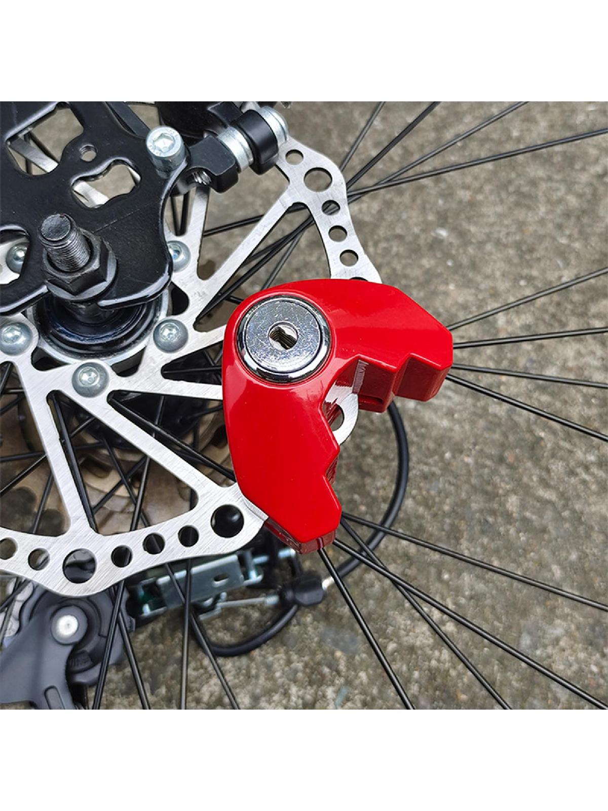 Anti-Theft Wheel Disc Brake Lock Padlock Bike Scooter Mountain Road MTB Cycling Rotor Disc Brake Wheel Lock with Keys