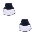 thumbnail image 2 of Sonducket Sombrero de protección facial para niños, gorra de pescador con pantalla de protección facial transparente desmontable para niños Type1 NO1 Sonducket CBP119212, 2 of 5