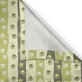 thumbnail image 5 of Ambesonne Dog Lover Grommet Curtain, Vertical Foot Print, 50" x 108", Yellow Green Pale Yellow, 5 of 6