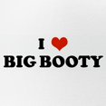 thumbnail image 2 of CafePress - I Love BIG BOOTY - Adjustable Unisex Printed Trucker Hat with Mesh Back, 2 of 10