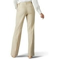 thumbnail image 2 of Pantalones Casuales de Cintura Alta y Corte Recto Holgado para Mujer con Bolsillos Color Albaricoque XXL, 2 of 7