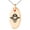 Rose, variant on Stainless Steel Pirate Captain Skull Engraved Small Oval Charm Pendant Necklace