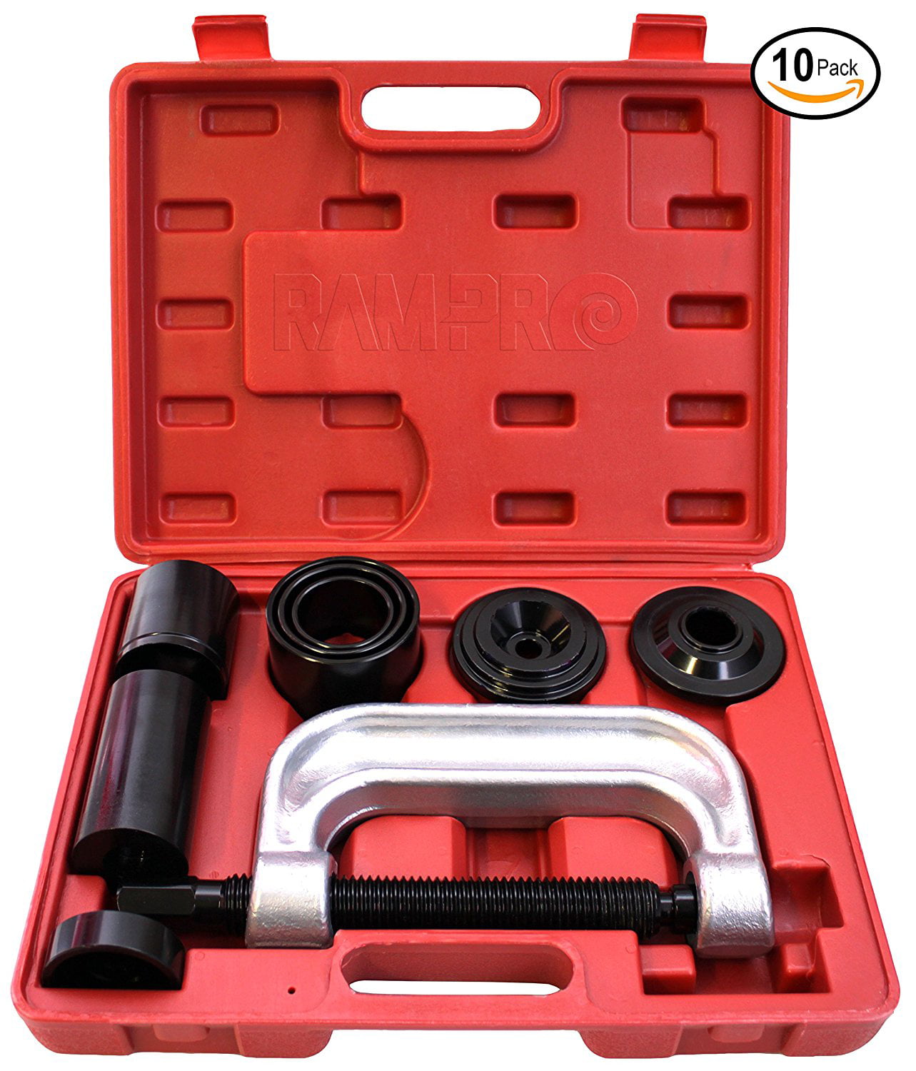 DASBET 21PCS Ball Joint Repair Puller Service Auto Remover Installer Automotive Mechanic Adapter Tool Kit for 2WD 4WD Vehicles 