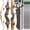 20lbs, variant on 60" Recurve Bow Carbon Arrows Kit 20-60lbs Wooden Bow Archery Hunting Target