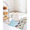 thumbnail image 4 of Spring Easter Kitchen Dish Towels for Drying Dishes Set of 4, Blue Botanical Tulip Rabbit Butterfly Waffle Weave Microfiber Hand Tea Bathroom Towels Quick Dry & Absorbent Towel 12x12, 4 of 7
