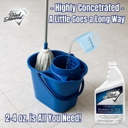Black Diamond Stoneworks Marble & Tile Floor Cleaner Concentrate, pH Neutral, Streak-Free & No-Rinse Formula for Granite, Travertine, Limestone, Slate, Ceramic & Porcelain Floors (1 Quart)