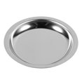 thumbnail image 4 of GAXIRE Posavasos de acero inoxidable para bolsitas de té, platillo redondo para taza de té, soporte de metal para bolsitas de té para mesa, 4 of 7