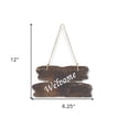 thumbnail image 4 of 6" X 12" Brown Welcome Wood Wall Decor, 4 of 6