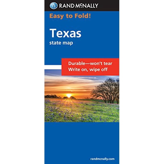 Pre-Owned Easy Finder Map Texas Paperback