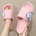 thumbnail image 2 of Home Slippers Cloud Woman Summer Cartoon Rabbit Beach Slides Indoor Soft Sole Non Slip Eva Sandals Men Male Funny Flip Flops, 2 of 6