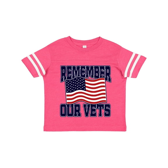 Inktastic Veteran Remember our Vets Boys or Girls Toddler T-Shirt