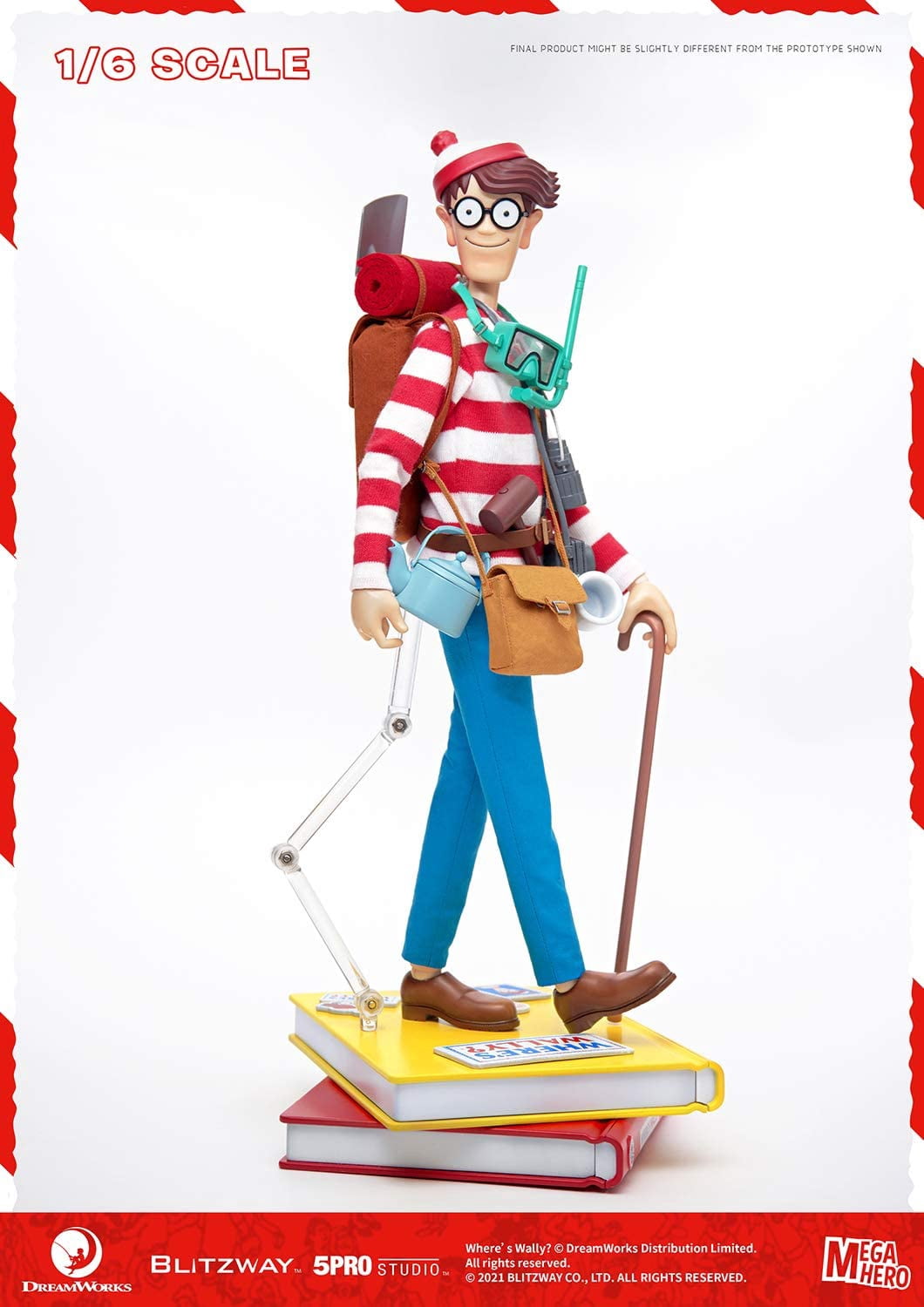 Bandai Waldo 1/6Th Scale Action Figure 