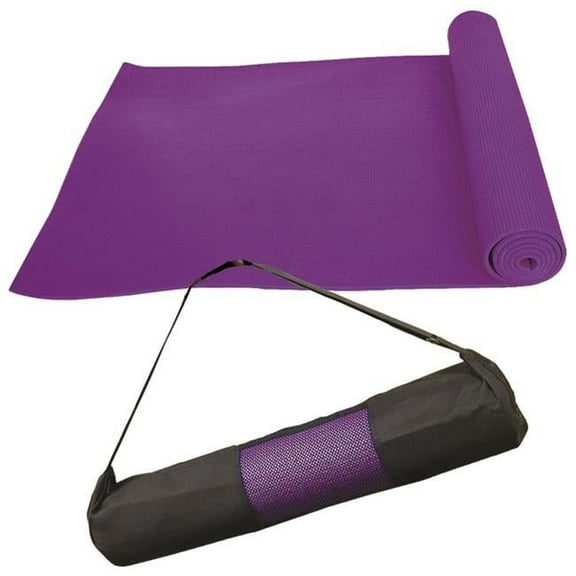 Debco YM3704 Yoga Mat - Purple - 6 Pack