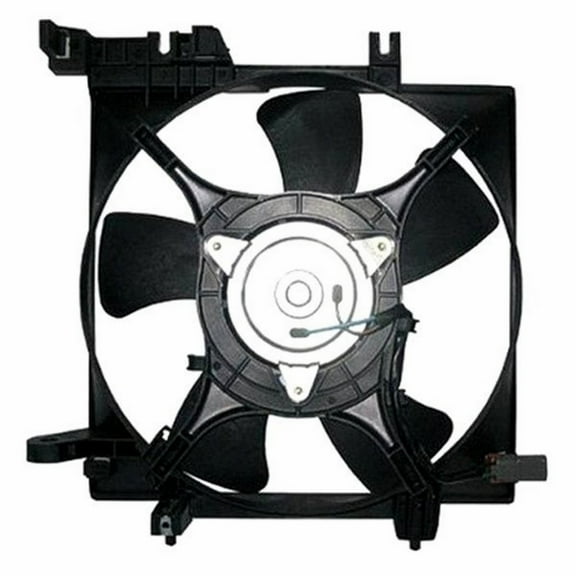 For Subaru Legacy / Outback AC Radiator Fan Assembly 2005 06 07 08 2009 Driver Side w/ Turbo For SU3115122 | 45131SA00A | 45121AG03A | F: 45122AG03A