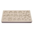 thumbnail image 1 of Baking Sheet with Mini Bread Pans for Baking Nonstick Serving Ware with Hot Chocolate Heart Cake Pan Silicone Christmas Tree Santa Sled Stick Chocolate Cake Moulds, 1 of 4