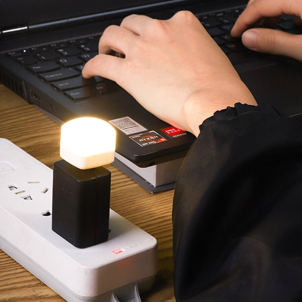 Luz De Noche Mini luz nocturna portátil para leer luz LED de emergencia para