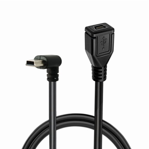 Mini USB Extension Cable USB 5Pin Male to Female Data Power Extension Cable Adapter for Dash Camera Digital Camera