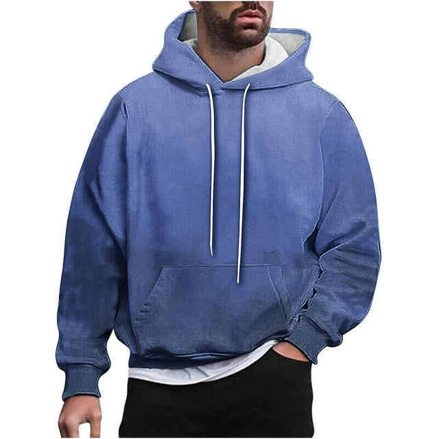 Rbaofujie Chandail en Molleton Halloween Hommes Mode Décontractée Chandails en Molleton à Capuche Col Rond Imprimé Pull Manches Longues Hauts Chandail en Molleton T-Shirts Surdimensionnés pour Hommes