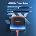 thumbnail image 4 of Cargador + Cable USB C a Lightning de 10 pies para iPhone 14/13, 4 of 7