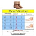 thumbnail image 2 of Botas de tacón grueso para mujer Botas de nieve antideslizantes a media pantorrilla Botas cortas con plataforma cómoda DQrwqpou Tenis De Mujer Tenis De Hombre, 2 of 4