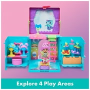Gabby’s Dollhouse, Rainbow Closet Portable Playset with a Gabby Doll