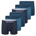 thumbnail image 1 of Camano Calzoncillos bóxer para hombre, pack de 6 - Comfort BCI Cotton, pantalones, algodón elástico Azul XXL (XX-Large), 1 of 3