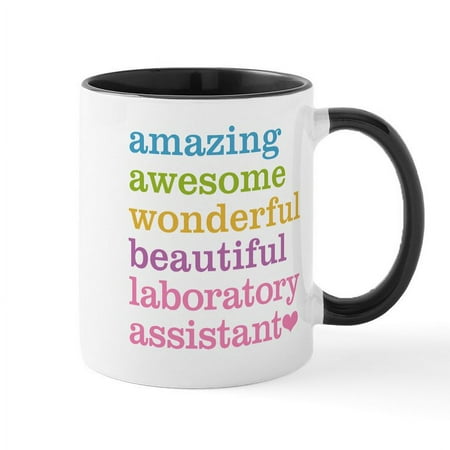 

CafePress - Amazing Laboratory Assistant Mugs - 11 oz Ceramic Mug - Novelty Coffee Tea Cup