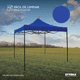 thumbnail image 5 of Repuesto De Lona Carpa Toldo Impermeable 3x3 Color Azul, 5 of 7