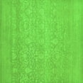 thumbnail image 1 of Ahgly Company Indoor Square Oriental Green Industrial Area Rugs, 8' Square, 1 of 4
