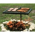 thumbnail image 4 of Texsport 24 x 16 Acier Réglable Extérieur Grille Pivotante à Flamme Ouverte, 4 of 4