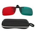 thumbnail image 2 of Amblyopia Gafas de color Verde Rojo, Clip en Rojo Derecho Verde Izquierdo Gafas Rojos Verdes de Resina para la Lente de Resina Con Caja de Gafas para Leer, 2 of 7