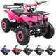 thumbnail image 1 of Cuatrimoto a Gasolina 49cc 2T Suspensión de Resorte Arranque Manual Freno de Disco Carga Máx 50 kg Hasta 40 km/h - Rosa, 1 of 8