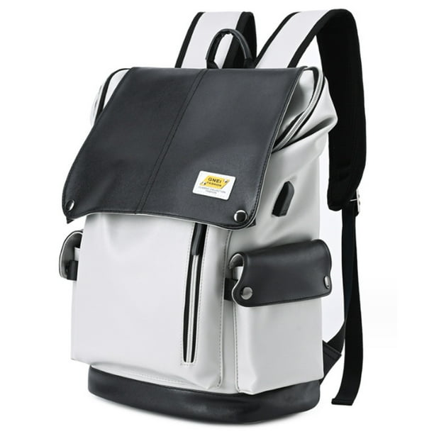 Mochila de ocio para mujer, mochila para la universidad, mochila para viajes, mochila para el trabajo, bolsa para computadora portátil con puerto de carga USB