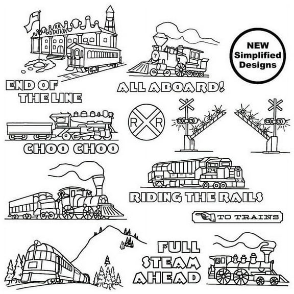 Aunt Martha's #3945 All Aboard