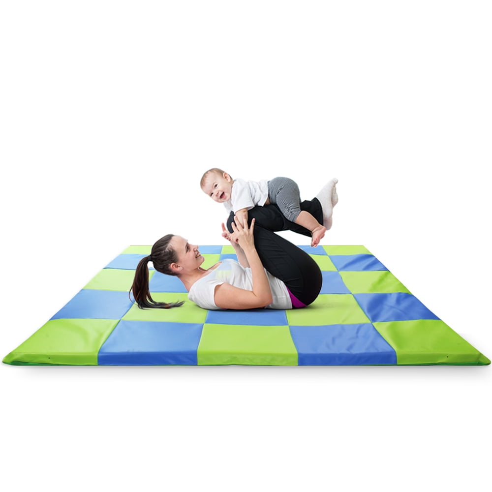 Soft Foam Gym Exercise Fitness Baby Play Pad Wood Pattern Yoga Mats Floor Mat 