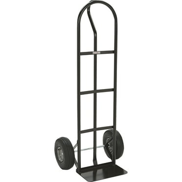 Ironton Steel Pneumatic Hand Truck, 600-Lb. Capacity, 16.93in.L x 21.65in.W x 51.57in.H