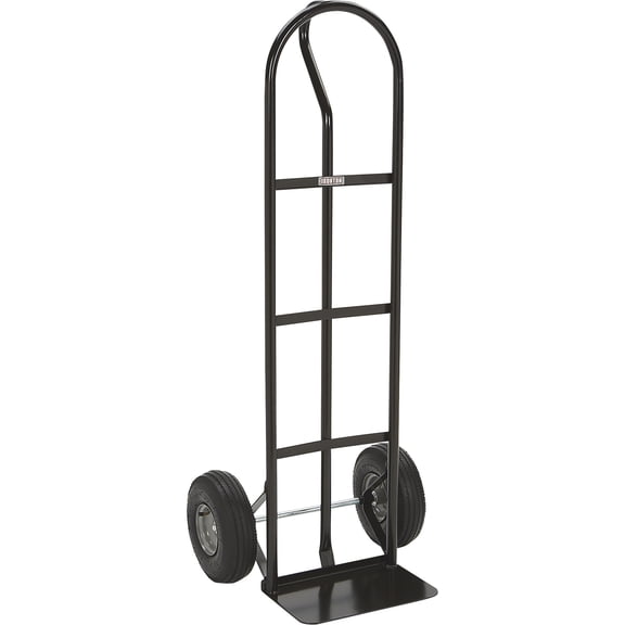 Ironton Steel Pneumatic Hand Truck, 600-Lb. Capacity, 16.93in.L x 21.65in.W x 51.57in.H