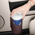 thumbnail image 5 of Car Storage Box under $5! Xqxayjr Car Door Storage Organizer, Leather Side Pocket with Cup Holder, Multifunctional Seat Back Storage, Vehicle Interior Accessory, 5 of 7
