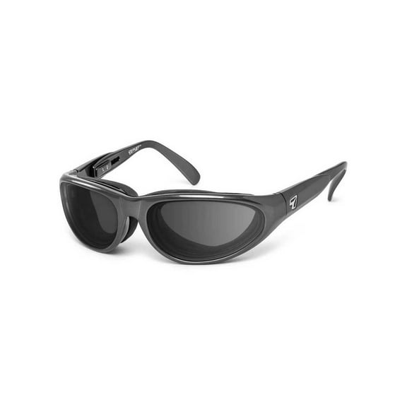7EYE Diablo Darkshift Photochromic Riding Eyewear - Charcoal Gray Frames