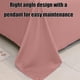 thumbnail image 5 of Sábana de poliéster de color liso de 180 x 230 cm | Sábana de fibra suave y lavable | Ropa de cama duradera y resistente a la decoloración | Sábana de fácil cuidado para todos los tamaños de, 5 of 5